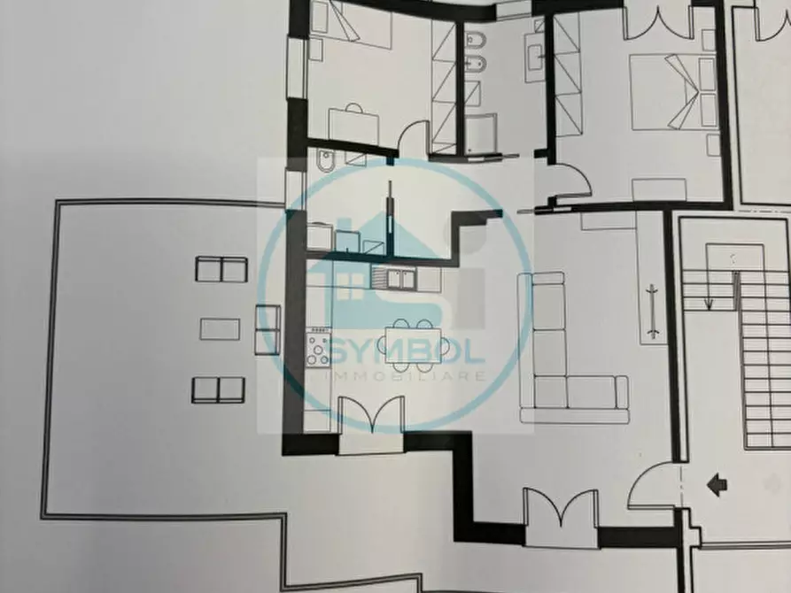 Immagine 3 di Appartamento in vendita  in Via Sant'Ambrogio a Trebaseleghe