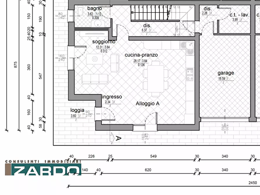 Immagine 2 di Casa quadrifamiliare in vendita  in Via San Pancrazio a Loria