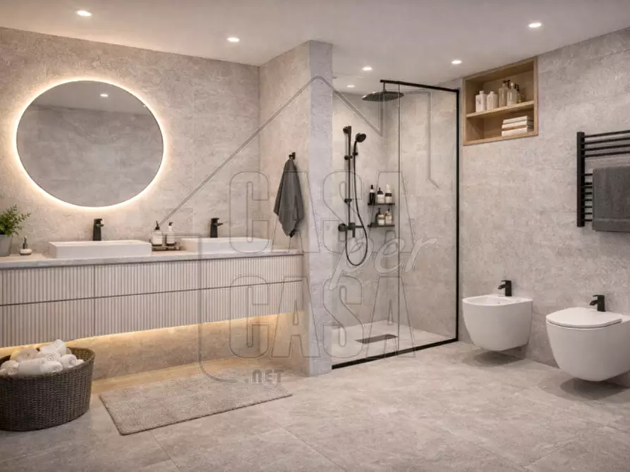 Immagine 5 di Casa bifamiliare in vendita  in Corso delle Terme a Montegrotto Terme
