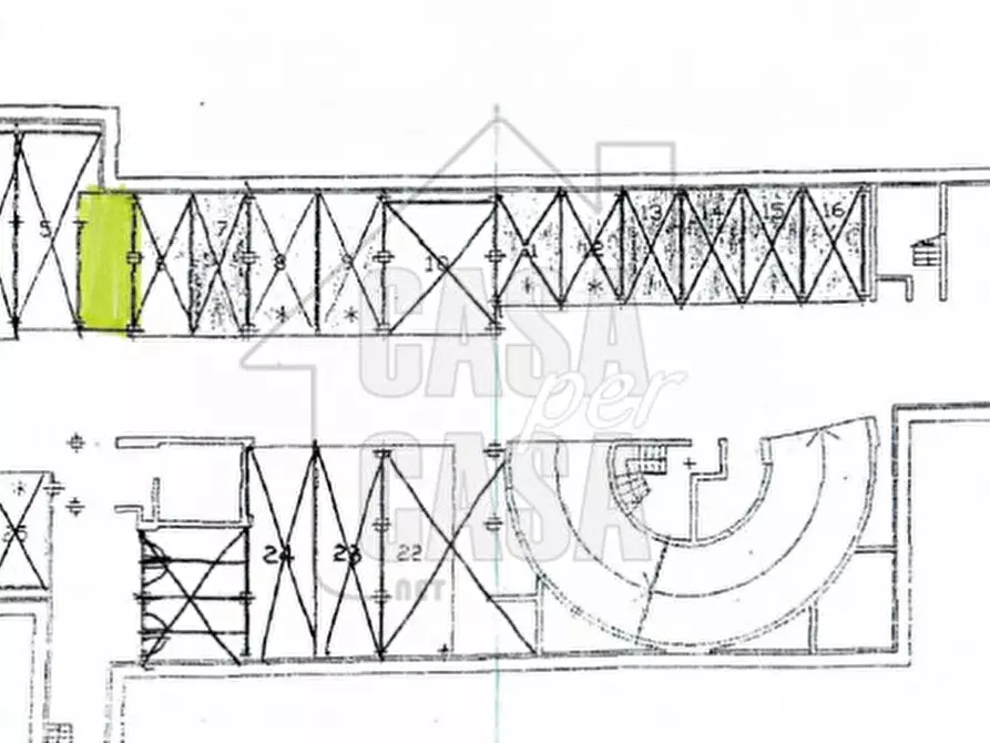 Immagine 2 di Garage in vendita  in Via Trieste, 19 a Padova