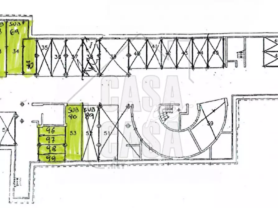 Immagine 3 di Garage in vendita  in Via Trieste, 19 a Padova