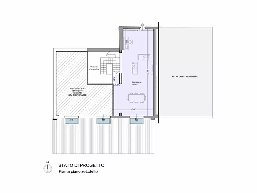 Immagine 10 di Casa bifamiliare in vendita  in strada San Genesio a San Secondo Parmense