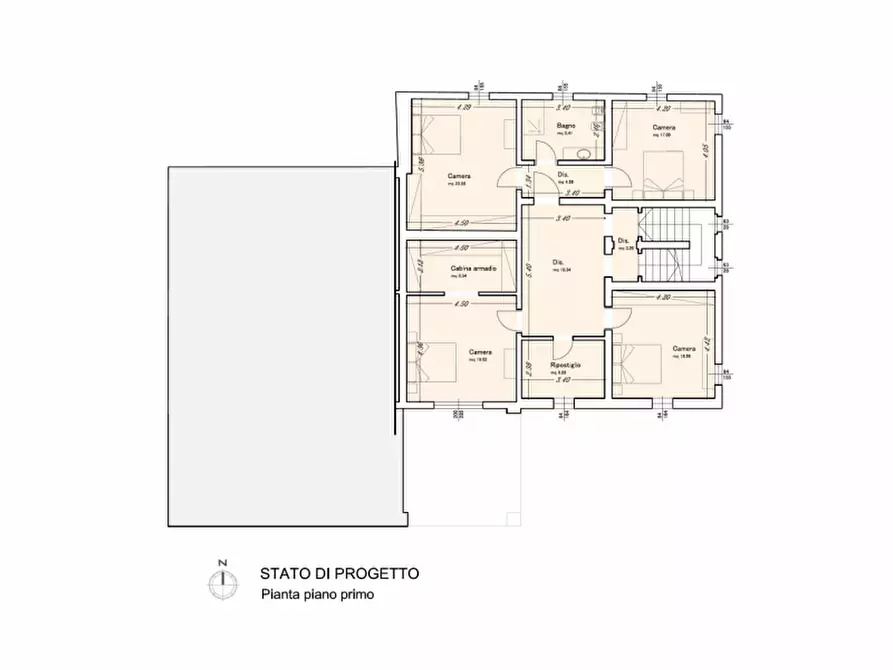 Immagine 8 di Casa bifamiliare in vendita  in strada di San Genesio a San Secondo Parmense