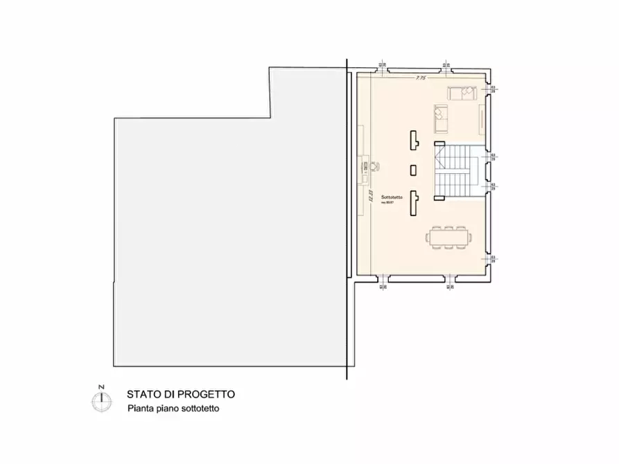 Immagine 9 di Casa bifamiliare in vendita  in strada di San Genesio a San Secondo Parmense