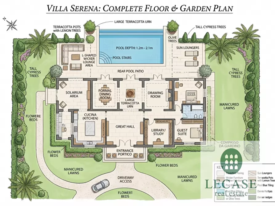 Immagine 2 di Villa in vendita  in Via Achille Franceschi a Forte Dei Marmi