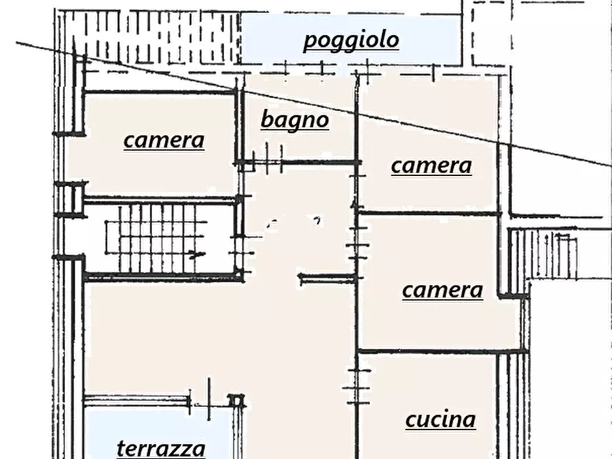 Immagine 33 di Appartamento in vendita  in Via Roma 2 a Montegaldella