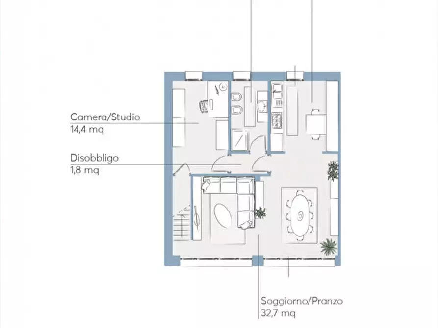Immagine 25 di Casa bifamiliare in vendita  in Via Grandi a Vigonza