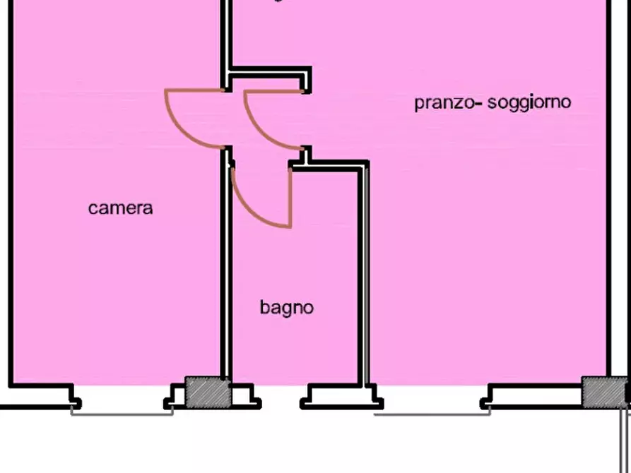 Immagine 3 di Appartamento in vendita  a Magione