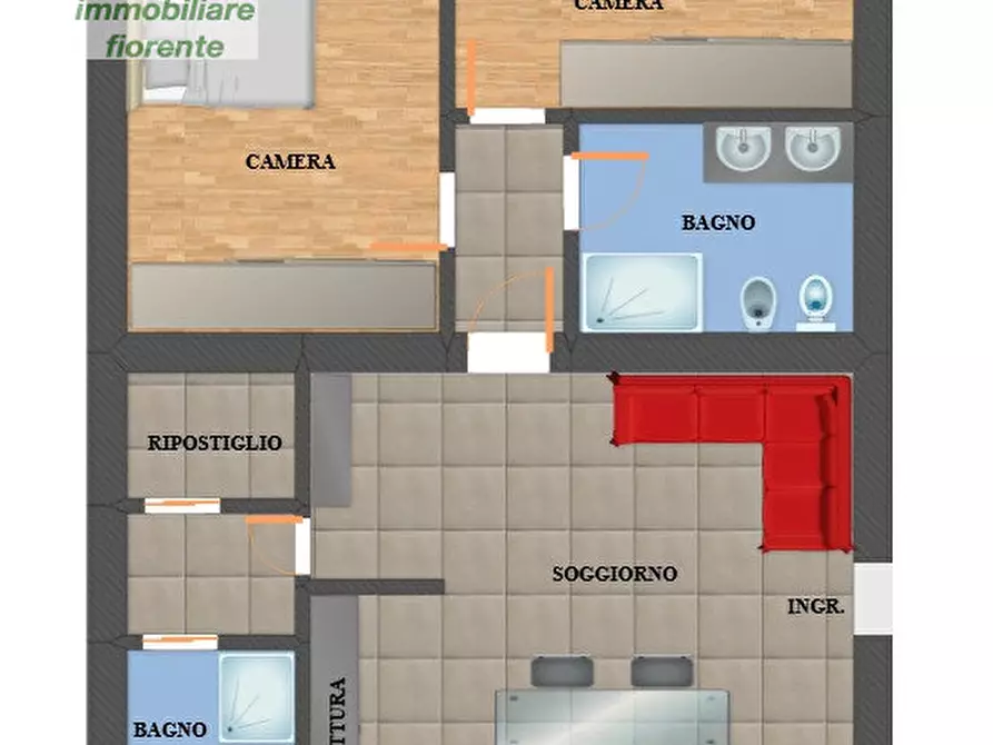 Immagine 3 di Appartamento in vendita  a Padova