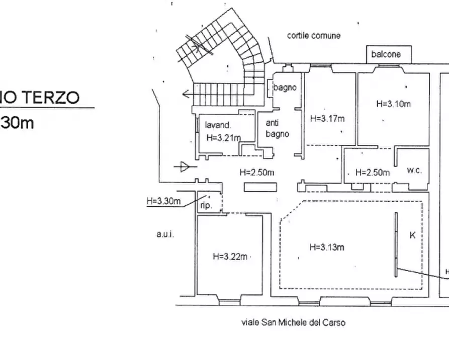 Immagine 1 di Appartamento in vendita  in Viale San Michele del Carso a Milano