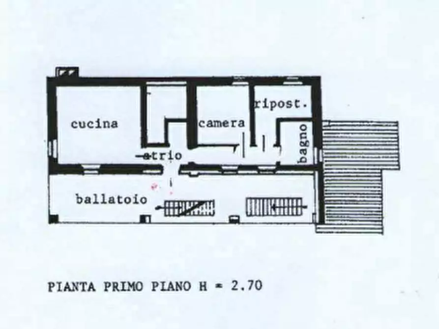 Immagine 9 di Appartamento in vendita  in Via Ropata a Frisanco