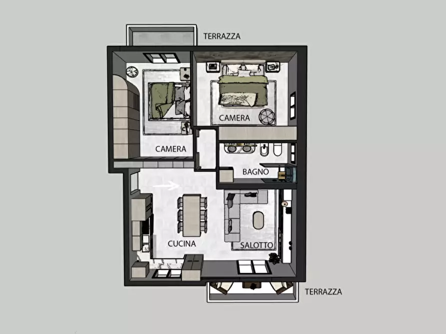 Immagine 8 di Appartamento in vendita  in Via dei Bevilacqua 10 a Verona