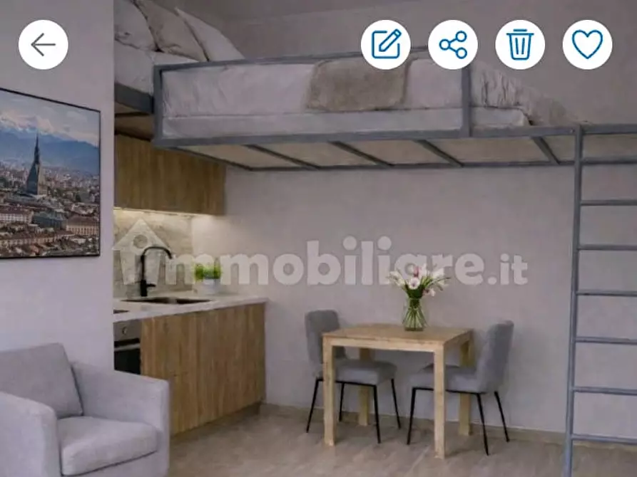 Immagine 10 di Monolocale in vendita  in Via Macrino D'alba 4 a Torino