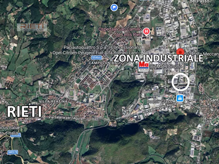 Immagine 2 di Capannone industriale in vendita  in via Benito Graziani a Cittaducale