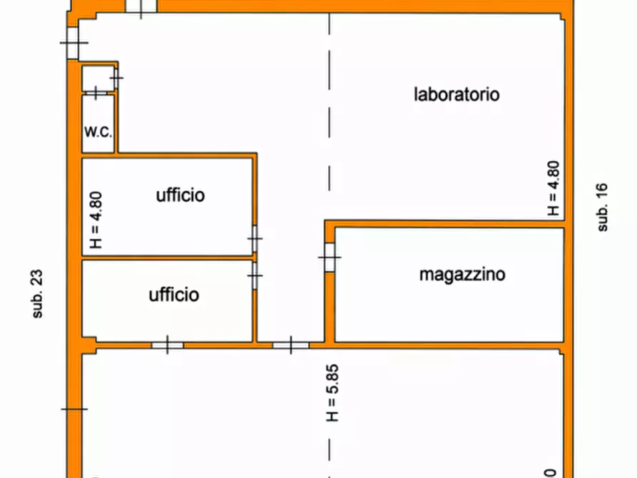 Immagine 6 di Capannone industriale in vendita  in via Benito Graziani a Cittaducale