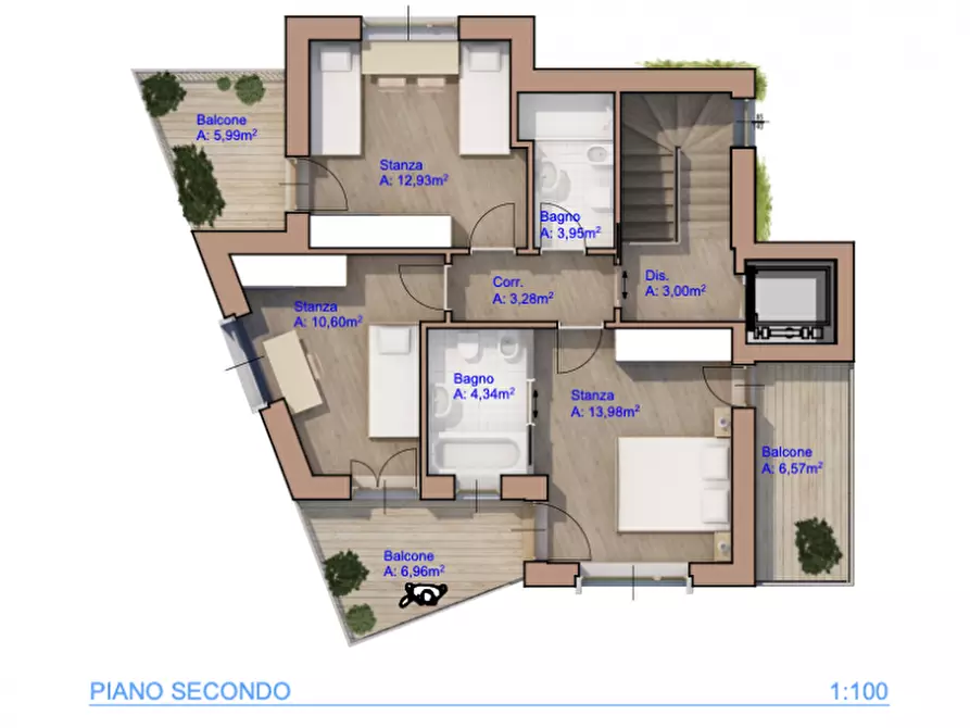 Immagine 31 di Casa indipendente in vendita  in Via Damiano Chiesa - Damiano-Chiesa-Straße a Laives .Leifers.