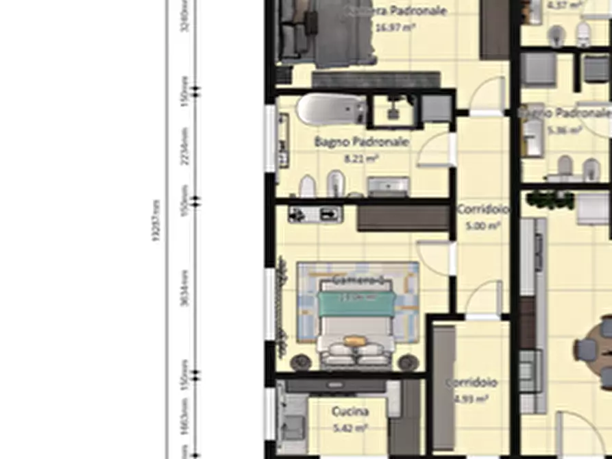 Immagine 7 di Appartamento in vendita  a Sinalunga