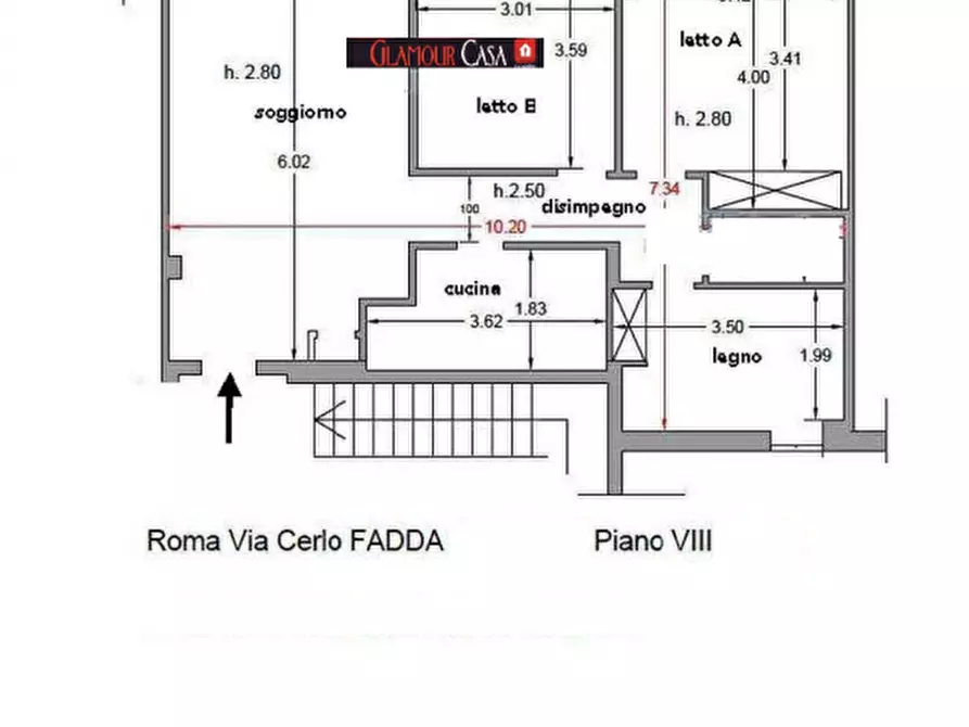 Immagine 25 di Appartamento in vendita  in Via Carlo Fadda a Roma