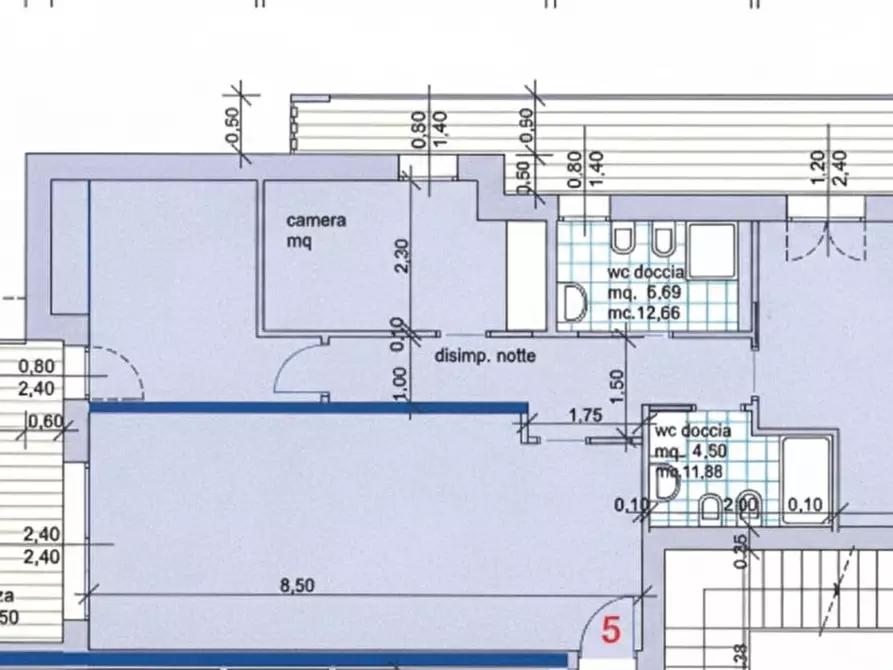 Immagine 8 di Appartamento in vendita  in Via Giacomo Ciamician a Padova