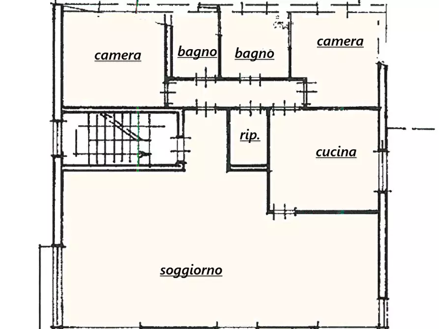 Immagine 76 di Appartamento in vendita  in Via roma 2 a Montegaldella