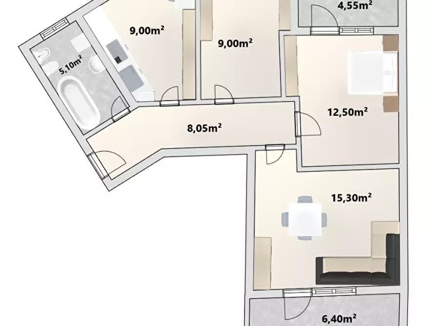 Immagine 19 di Appartamento in vendita  in Via San Leonardo a Merano .Meran.