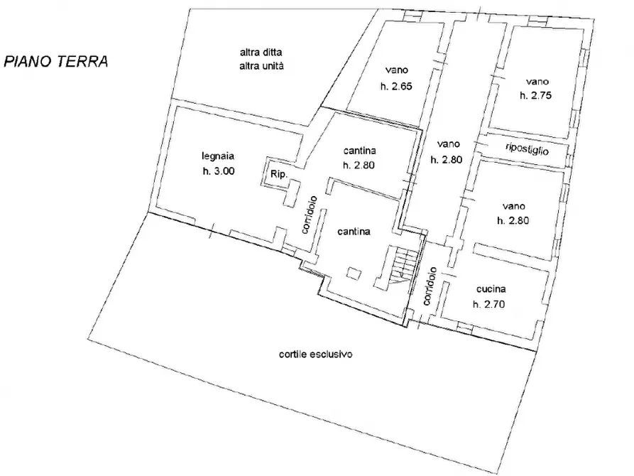 Immagine 19 di Palazzo in vendita  in Via San Luigi a Monselice