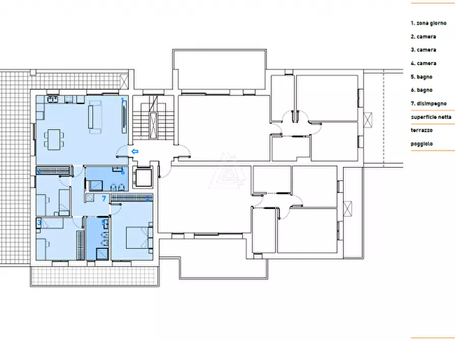 Immagine 3 di Appartamento in vendita  in Via Santa Rita a Thiene