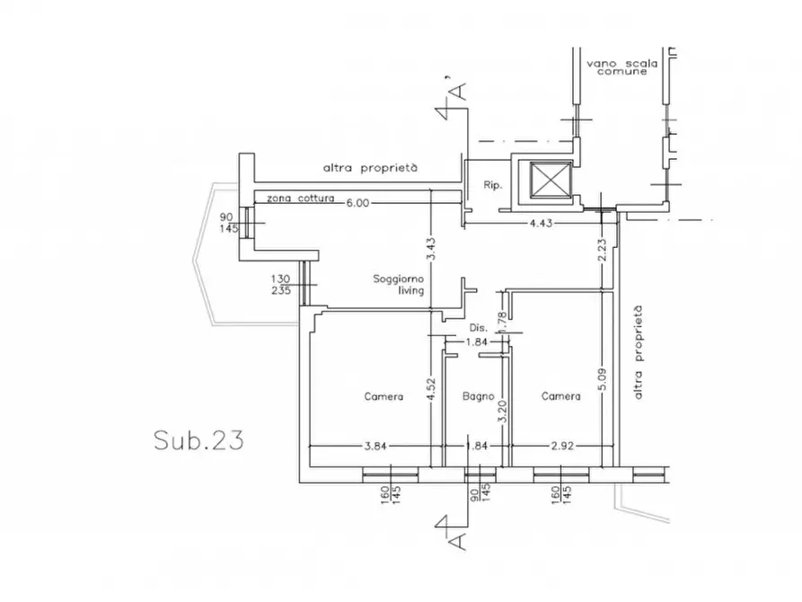 Immagine 3 di Appartamento in vendita  in Via S. Giovanni Bosco, 14, 10024 Moncalieri TO, Italia a Moncalieri
