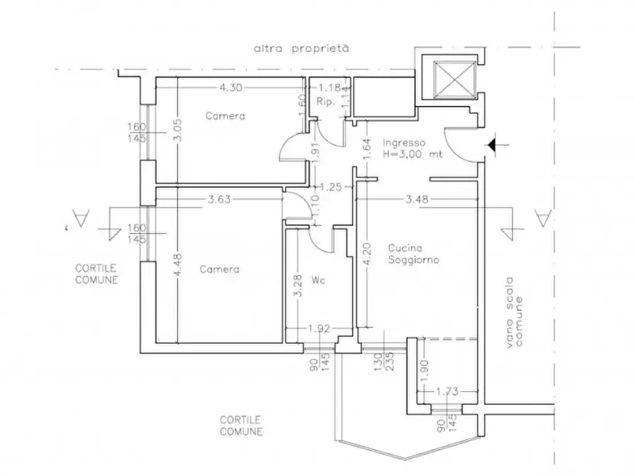Immagine 5 di Appartamento in vendita  in Via S. Giovanni Bosco, 14, 10024 Moncalieri TO, Italia a Moncalieri