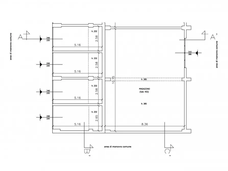 Immagine 2 di Magazzino in vendita  in Via Gian Domenico Romagnosi, 4/A, 10128 Torino TO, Italia a Torino