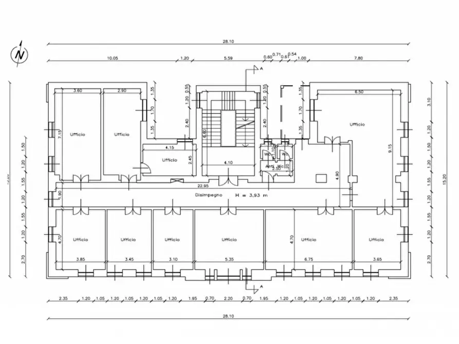 Immagine 9 di Ufficio in vendita  in Via Giacomo Leopardi, 6, 34170 Gorizia GO, Italia a Gorizia