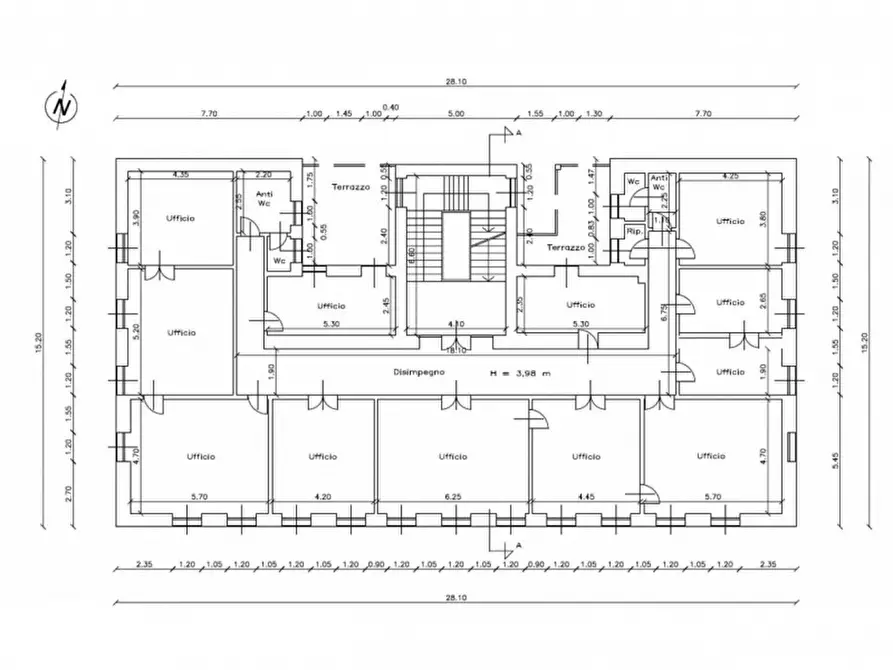 Immagine 10 di Ufficio in vendita  in Via Giacomo Leopardi, 6, 34170 Gorizia GO, Italia a Gorizia