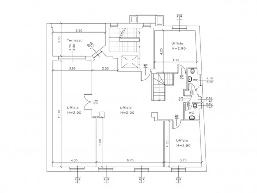 Immagine 5 di Ufficio in vendita  in Via Giuseppe Speroni, 5, 21100 Varese VA, Italia a Varese