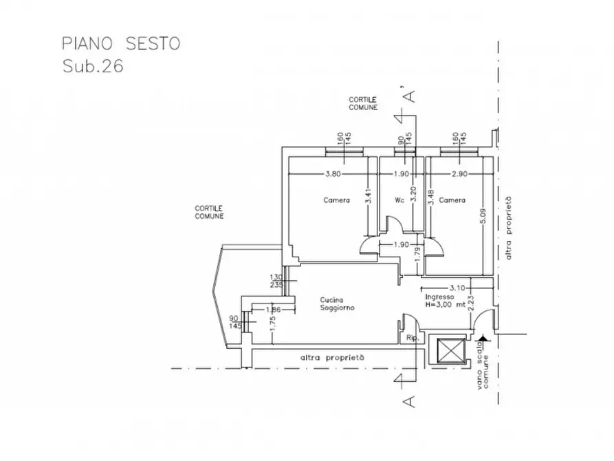 Immagine 2 di Appartamento in vendita  in Via S. Giovanni Bosco, 14, 10024 Moncalieri TO, Italia a Moncalieri