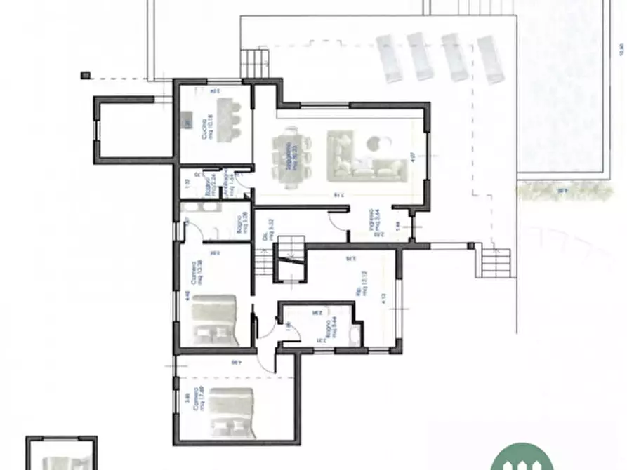 Immagine 2 di Villa in vendita  in Via Lorenzo Quartieri a Forte Dei Marmi