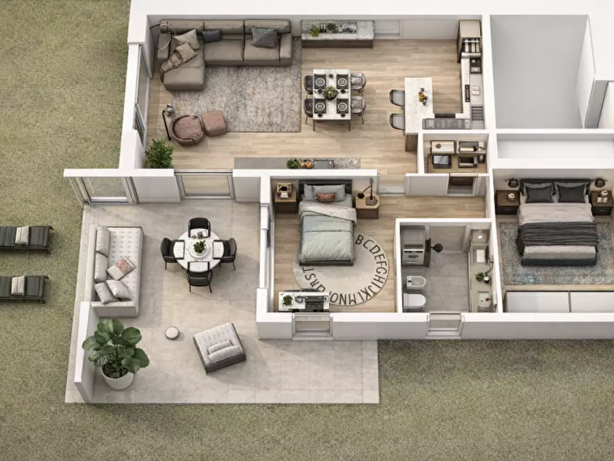 Immagine 29 di Appartamento in vendita  in Via Basse a Montechiarugolo