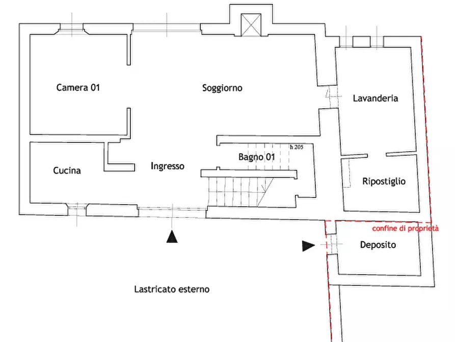 Immagine 22 di Villetta a schiera in vendita  in Via Monte Recamao 10 a Verona