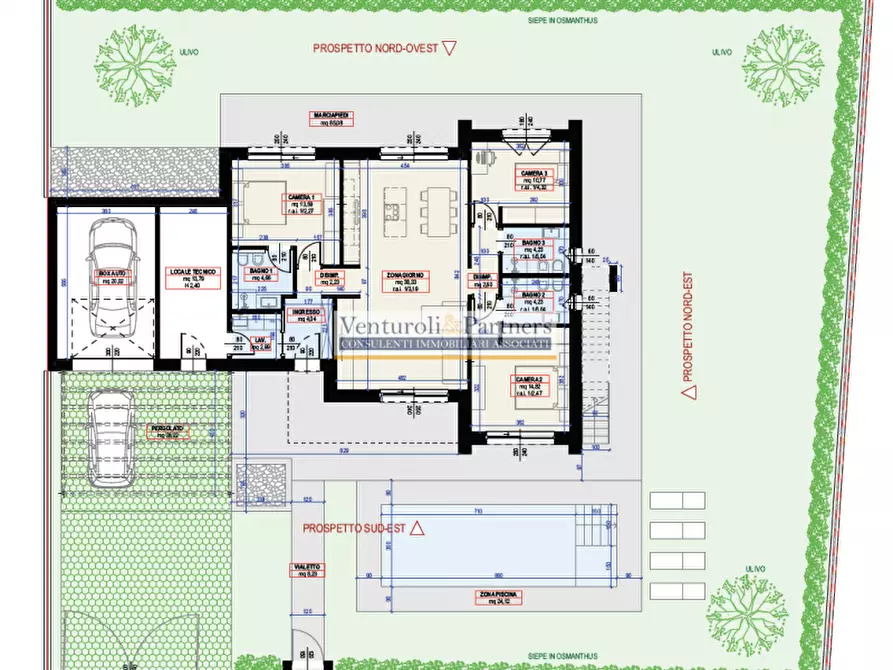 Immagine 17 di Villa in vendita  in via Carlo Alberto a Moniga Del Garda