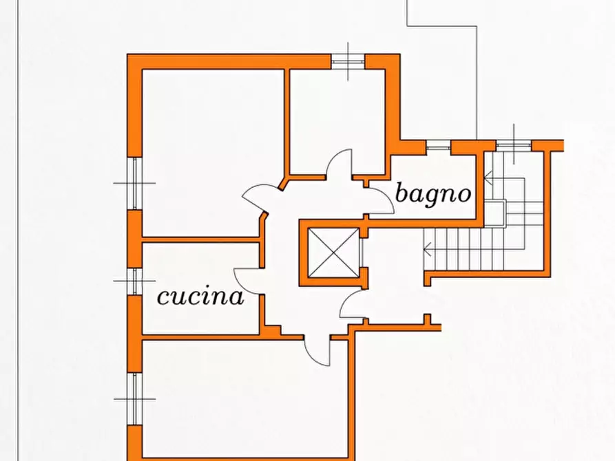 Immagine 16 di Appartamento in vendita  in Viale Duprè Theseider a Rieti
