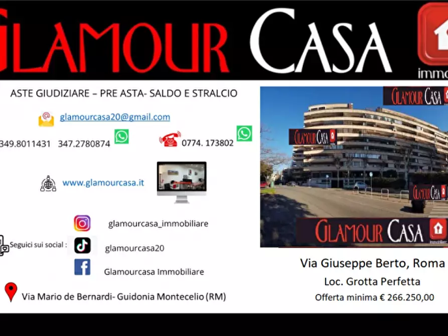 Immagine 1 di Appartamento in vendita  in Via Giuseppe Berto a Roma