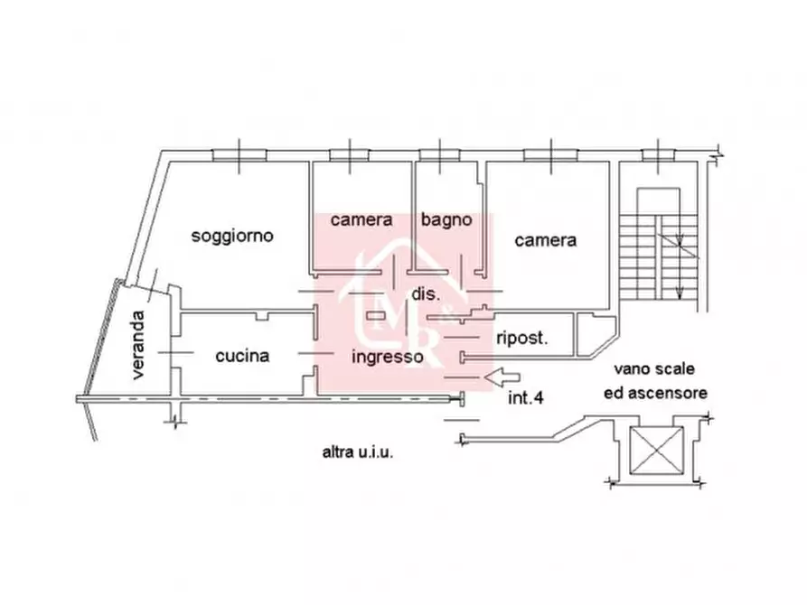 Immagine 24 di Appartamento in vendita  in Via Silvio Marcuzzi Montes, 16 a Cervignano Del Friuli