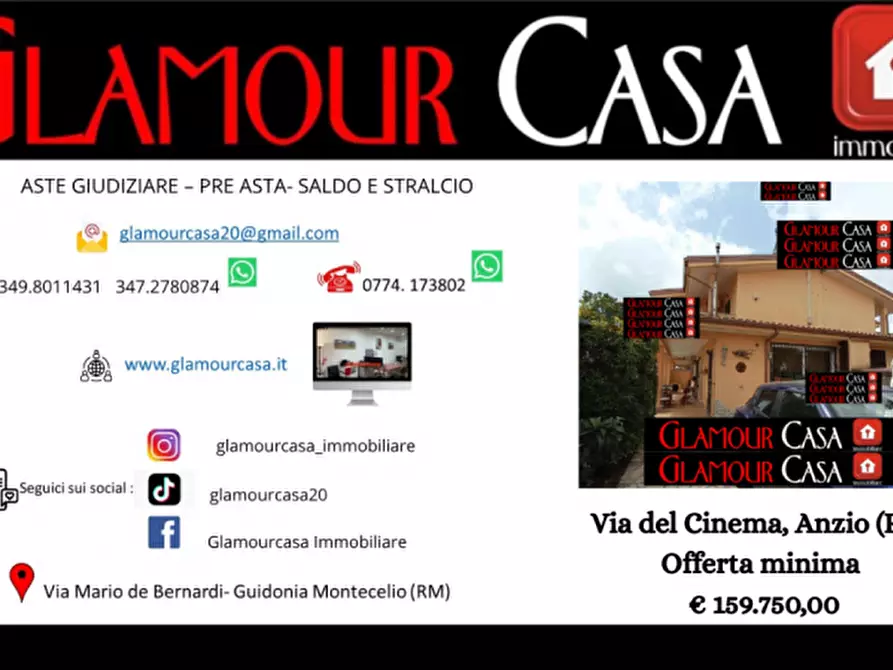 Immagine 1 di Villa in vendita  in Via del Cinema a Anzio