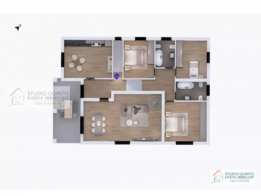 Immagine 53 di Villa in vendita  a Treviso