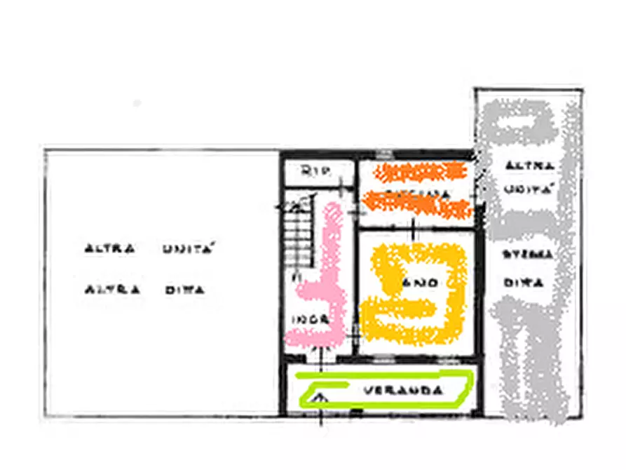 Immagine 25 di Casa bifamiliare in vendita  a Padova