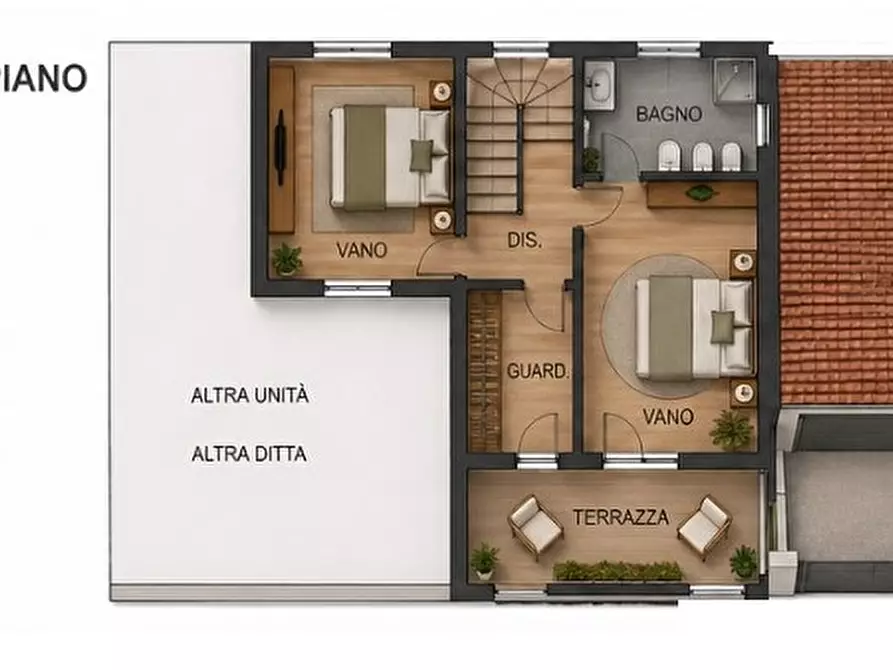 Immagine 28 di Casa bifamiliare in vendita  a Padova