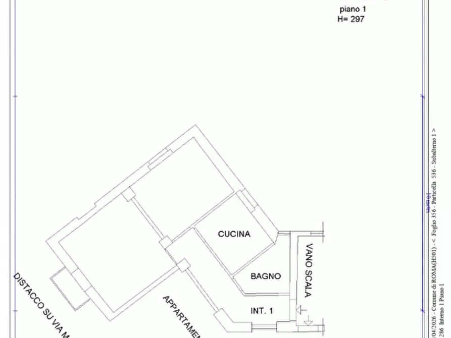 Immagine 11 di Appartamento in vendita  in Via Monti di Primavalle a Roma