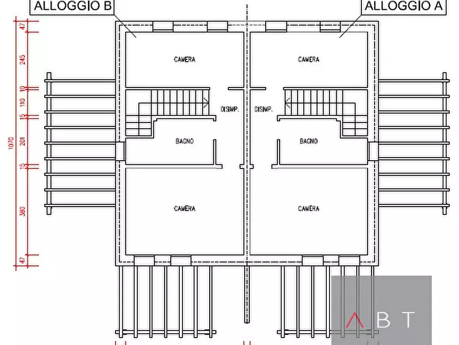 Immagine 4 di Casa bifamiliare in vendita  a Piazzola Sul Brenta