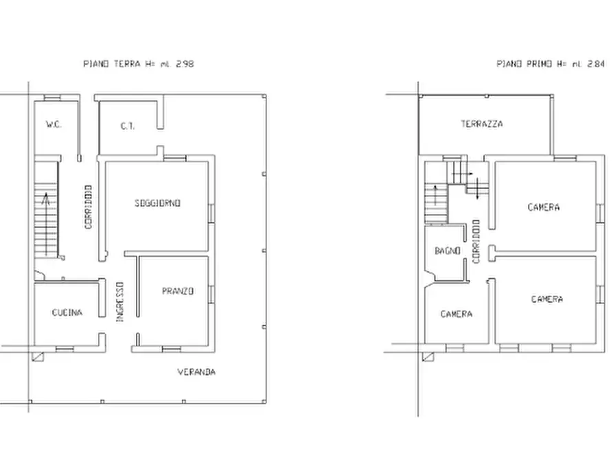 Immagine 12 di Casa bifamiliare in vendita  in Via San Quirino, 27 a San Quirino