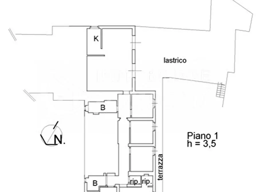 Immagine 35 di Casa trifamiliare in vendita  in Via delle Ballodole a Firenze