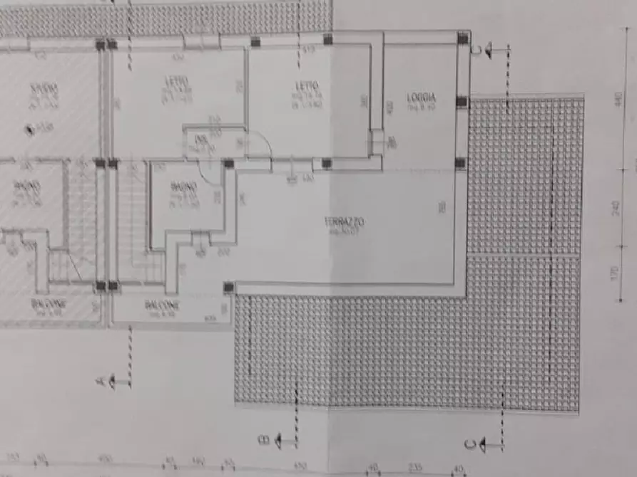 Immagine 3 di Casa bifamiliare in vendita  in Via Settecrociari a Cesena